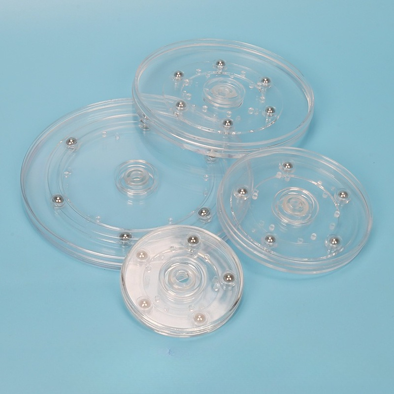 Furniture Hardware Display - Turntable Acrylic 360 Rotating Display Stand