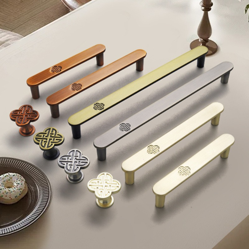 Furniture And Kitchen Hardware Fitting - New Chinese Style Furniture Handles Zinc