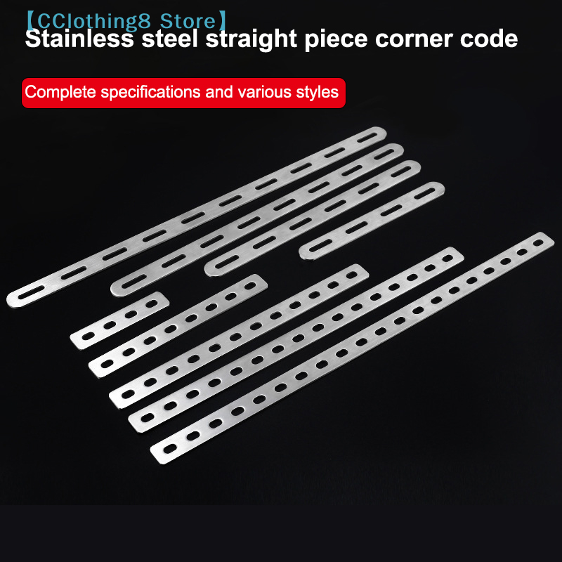 Furniture Hardware Connectors - Stainless Steel Flat Corner Bracket Mending