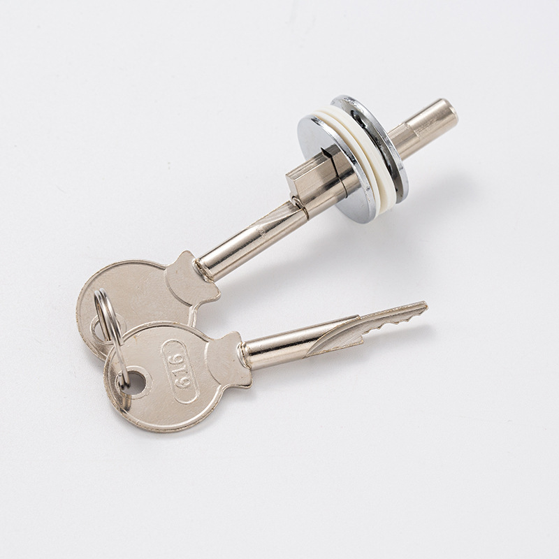 Furniture Hardware Display - Glass Door Lock For Cabinet Showcase