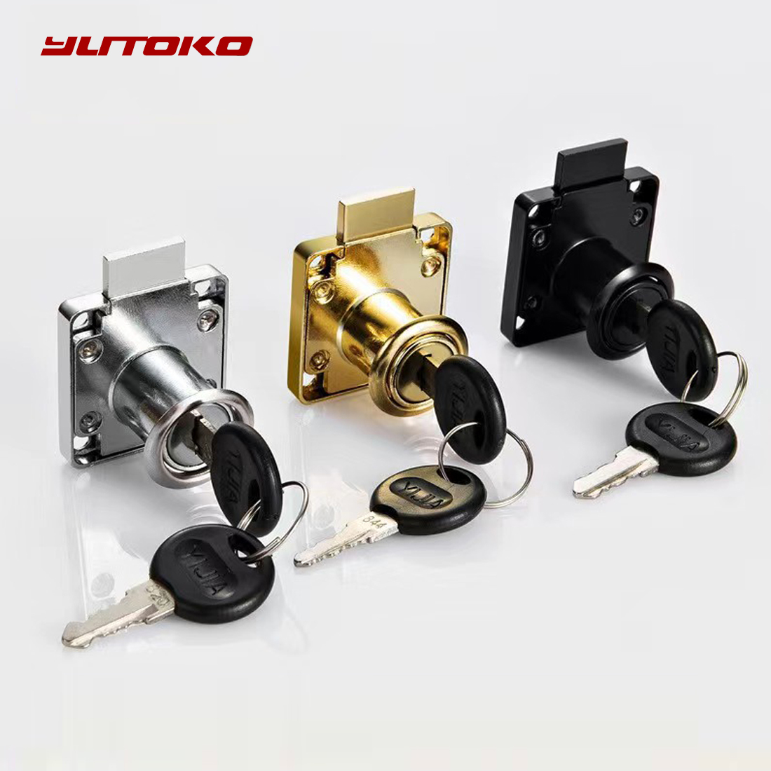 Furniture Hardware Manufacturer - Yutoko High-grade Desk Drawer Lock Wardrobe