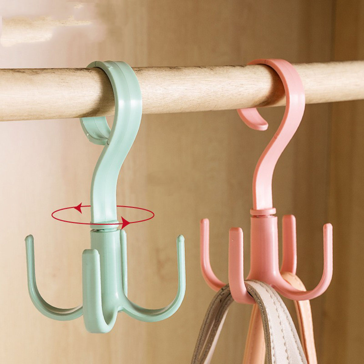 Furniture Hardware Accessories - 3PCS Creative Multifunctional Rotatable Four Claw