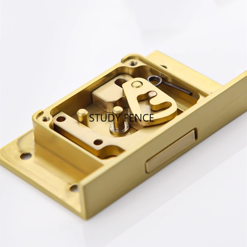 Furniture Hardware Accessories - 1PC Antique Metal Drawer Lock Wine
