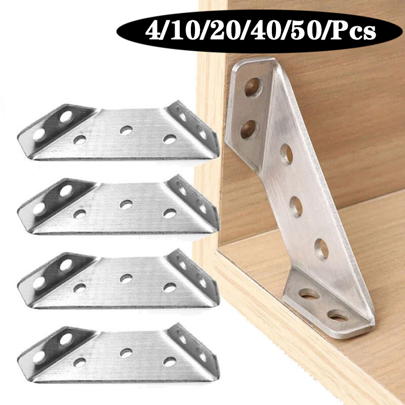 Furniture Hardware Connectors - Universal Furniture Corner Bracket Angle Fasten