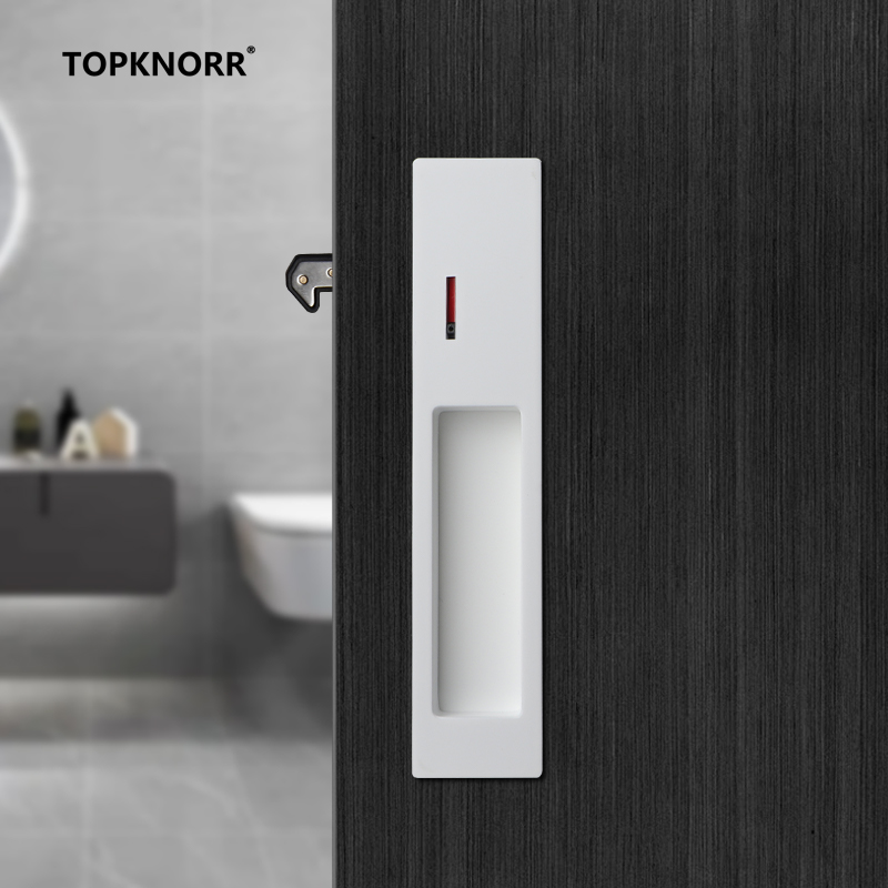 Furniture Hardware Accessories - Invisible Sliding Door Lock Push-Pull Hook