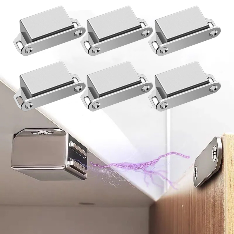 Furniture And Kitchen Hardware Fitting - Magnetic Catch Latch Door Lock Heavy