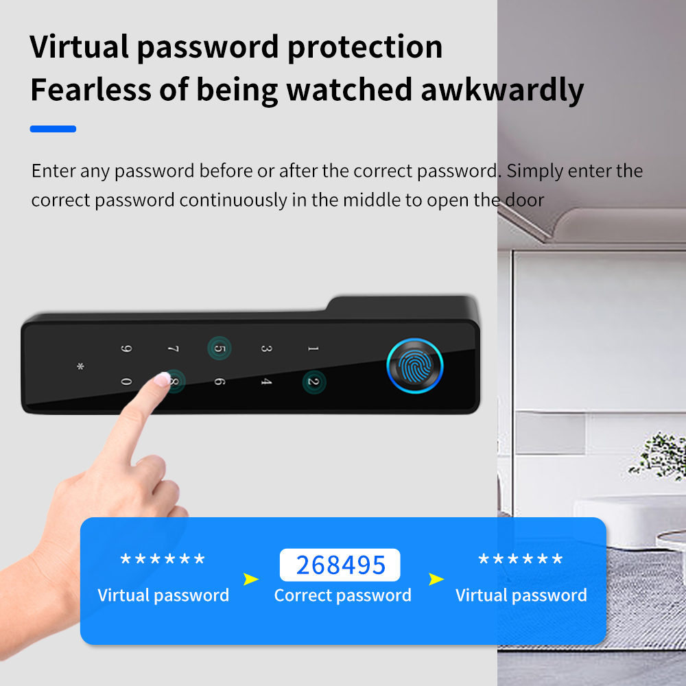 Minimalist Electronic Fingerpr - огляд і ціна Furniture Hardware Manufacturer