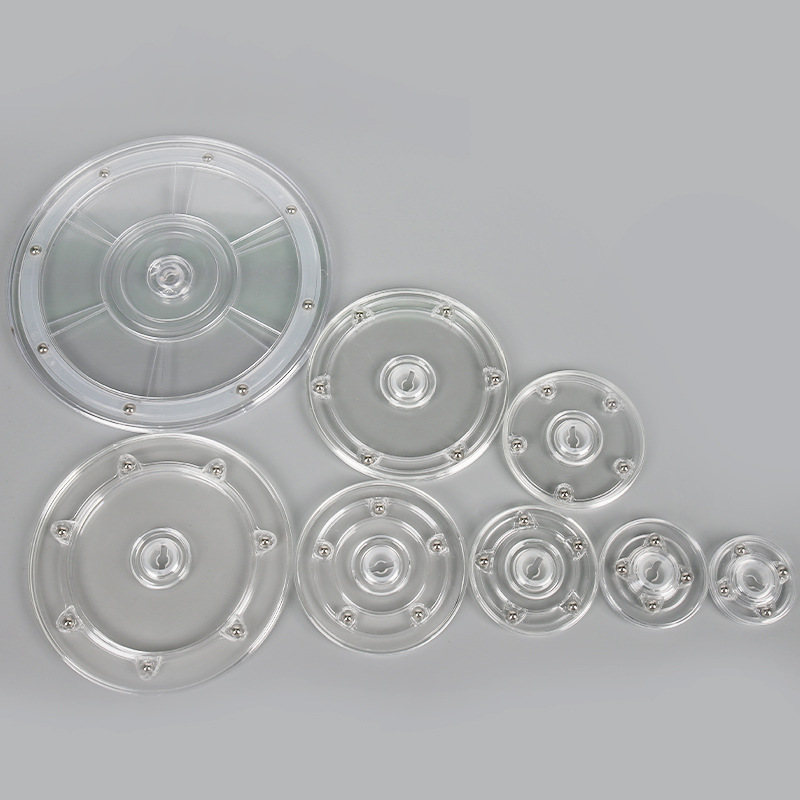 Turntable Acrylic 360 Rotating - огляд і ціна Furniture Hardware Display