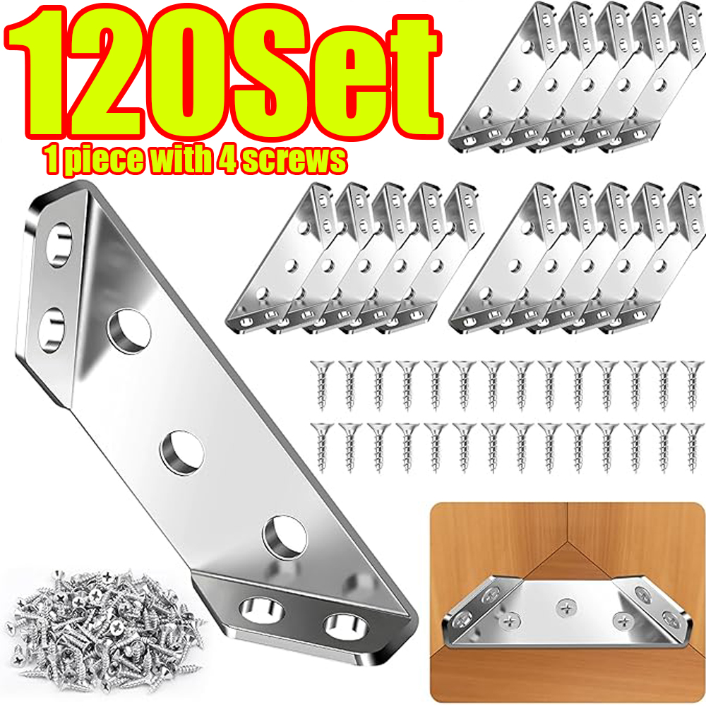 1-120Set Furniture Corner Conn - огляд і ціна Furniture Hardware Connectors