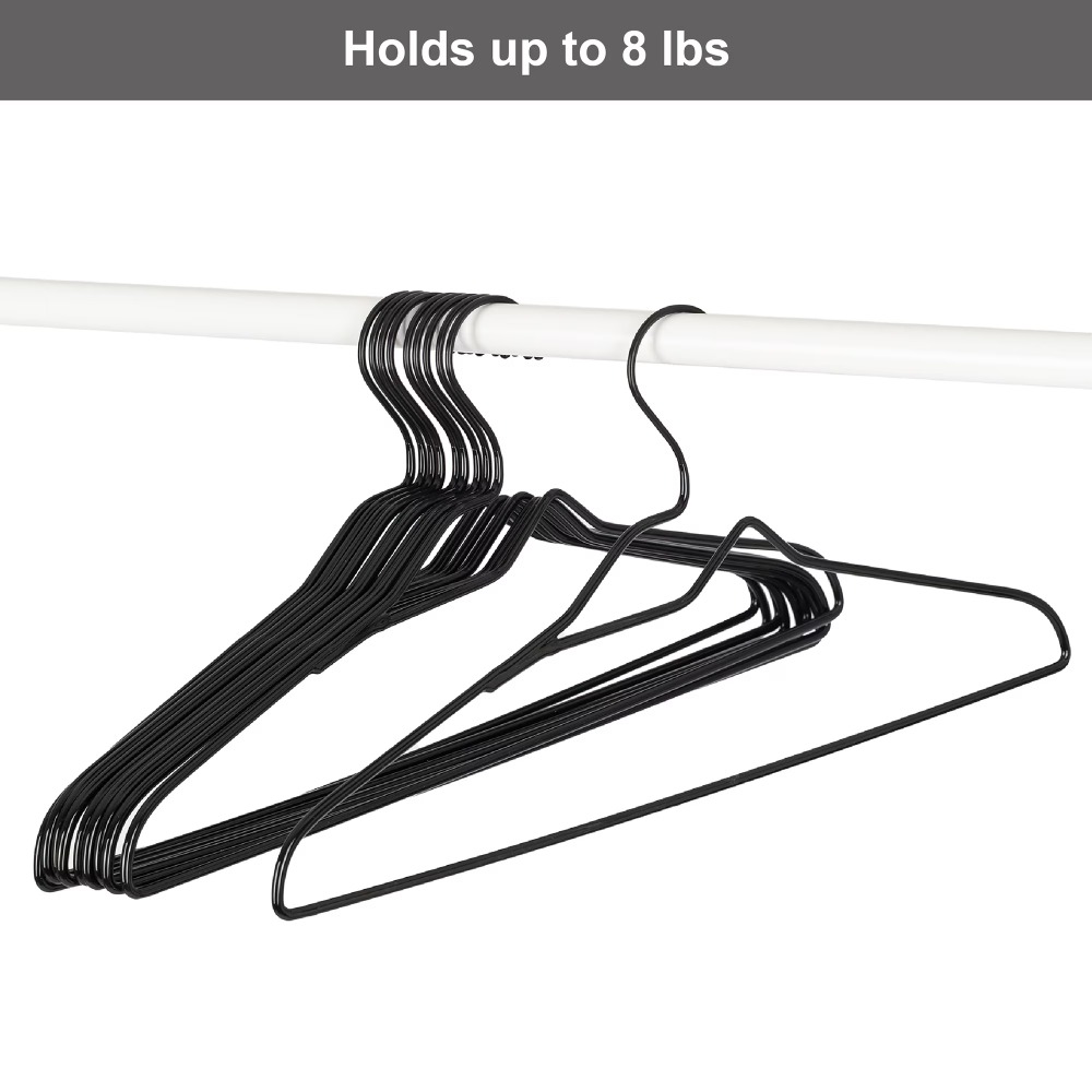10‑Count Black Non‑Slip Clothi - огляд і ціна Furniture Hardware Accessories