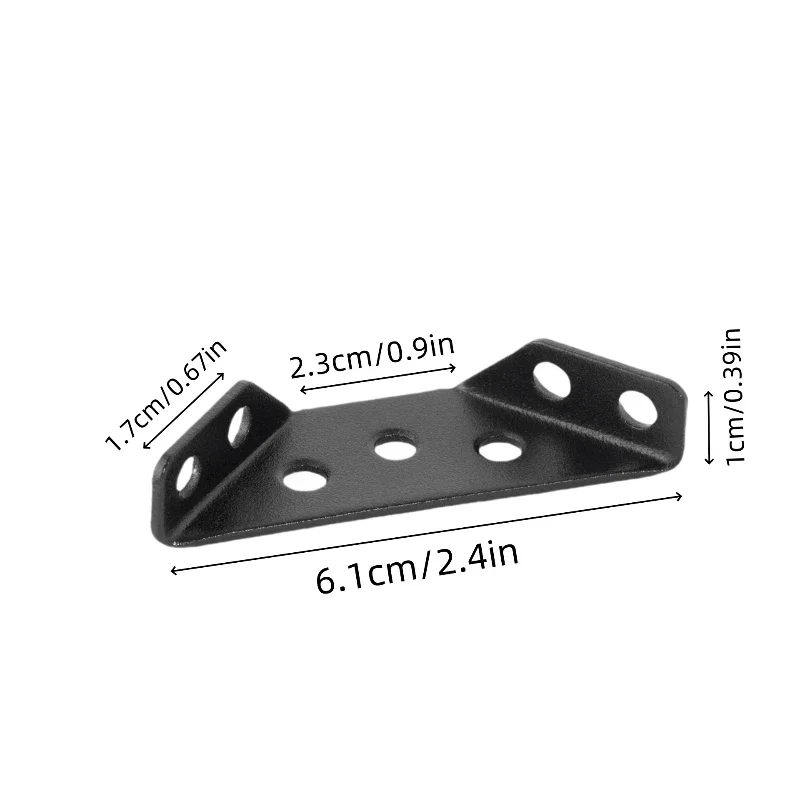 Black multifunctional corner b - огляд і ціна Furniture Hardware Connectors