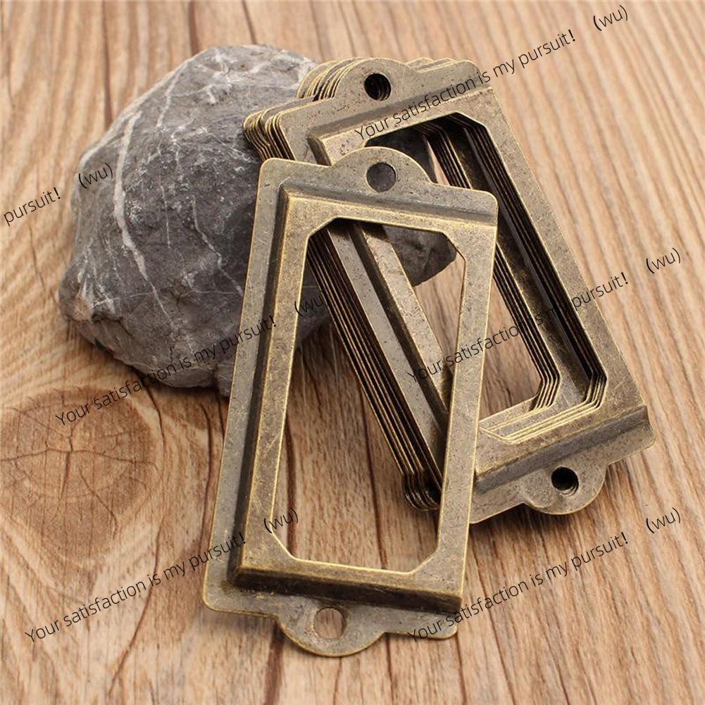 12Pcs antique brass metal labe - огляд і ціна Furniture Hardware Business