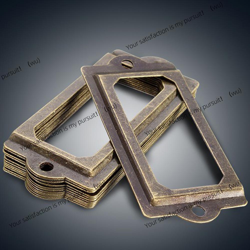 12Pcs antique brass metal labe - огляд і ціна Furniture Hardware Business