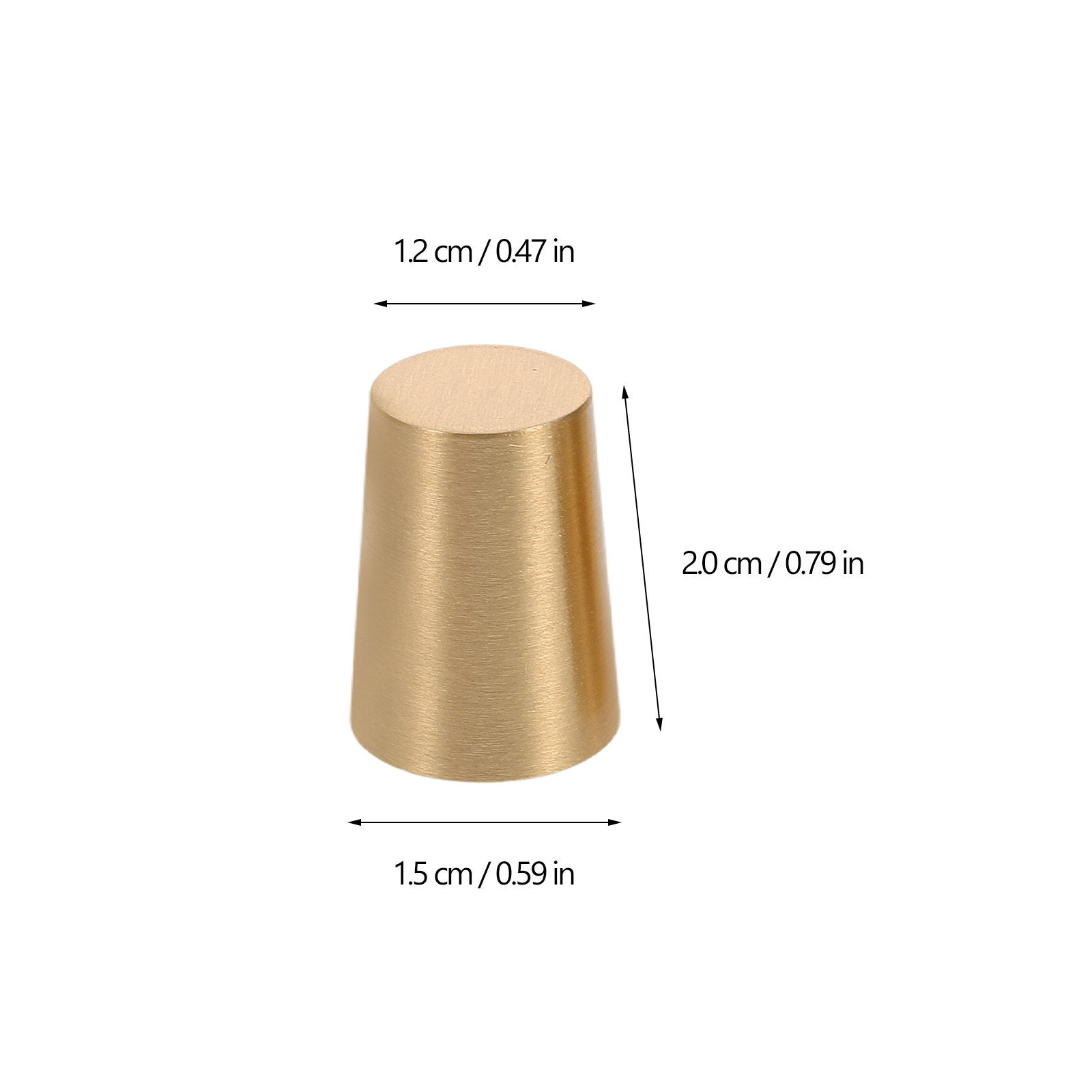 4Pcs Wood Base Feet Conical Di - огляд і ціна Furniture Hardware Display