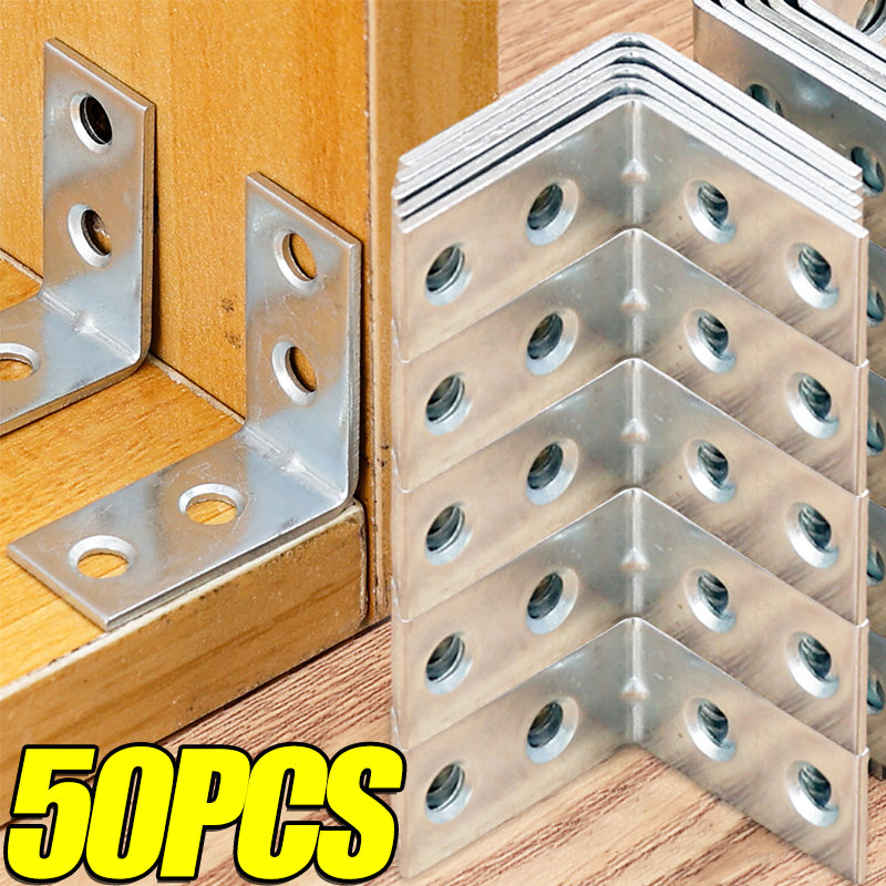 90° Corner Brackets L Joint Br - огляд і ціна Furniture Joint Hardware