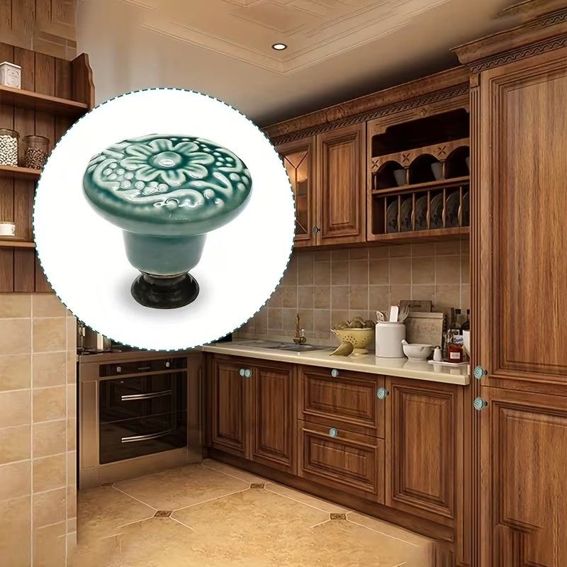 12pcs Ceramic Cabinet Knobs, F - огляд і ціна Furniture Hardware Manufacturer