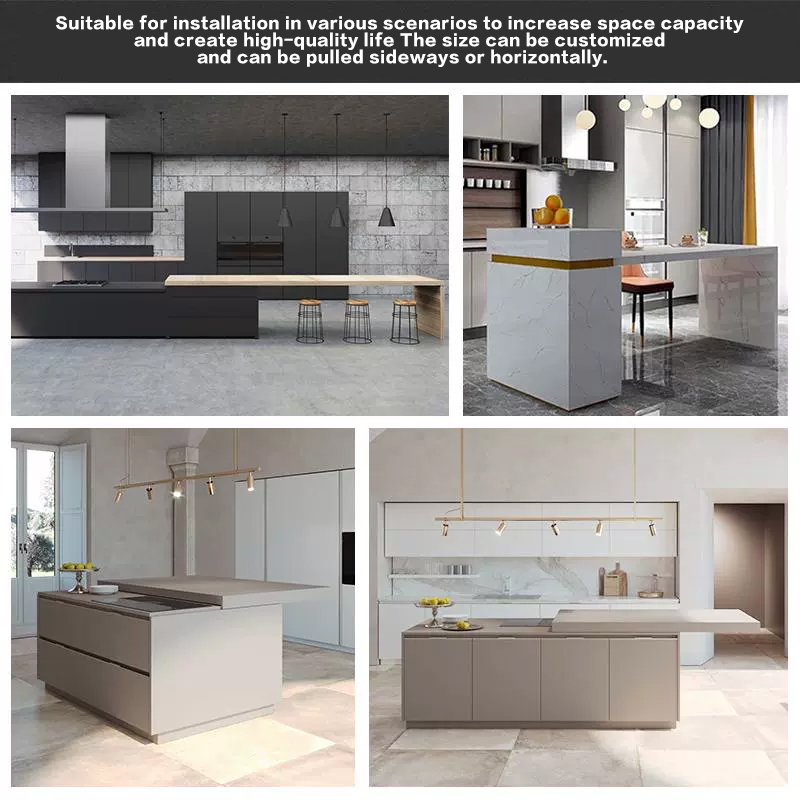 Electric Kitchen Island Telesc - огляд і ціна Furniture Rails Hardware
