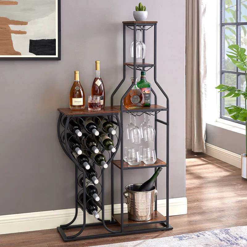 Z@*European-style Iron Wine Ra - огляд і ціна Z. A. Furniture