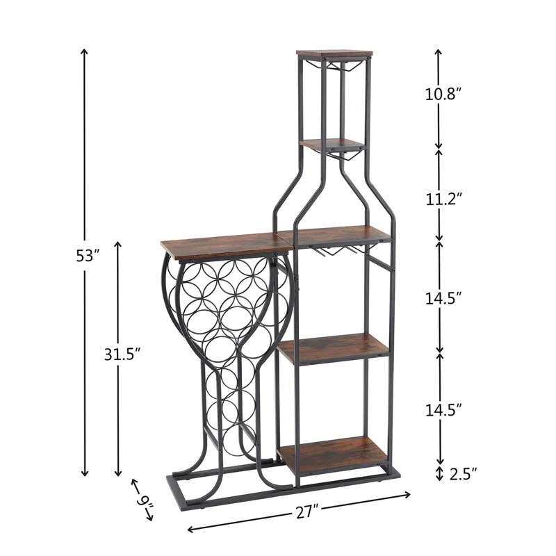 Z@*European-style Iron Wine Ra - огляд і ціна Z. A. Furniture