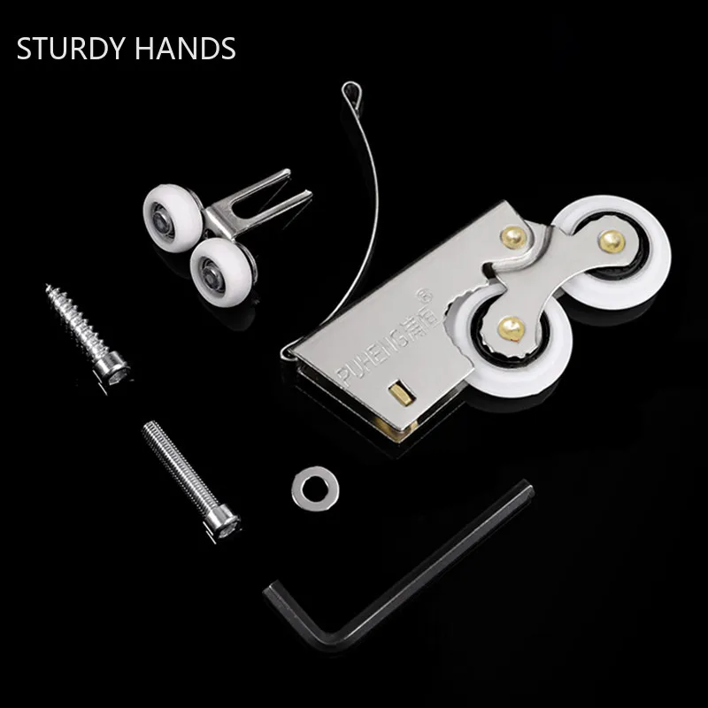 Wardrobe Sliding Door Pulley H - огляд і ціна Furniture And Kitchen Hardware Fitting