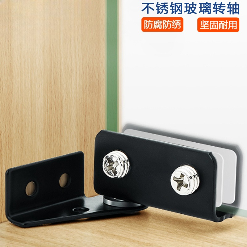 Non-perforated Glass Door Hing - огляд і ціна Furniture Hardware Display
