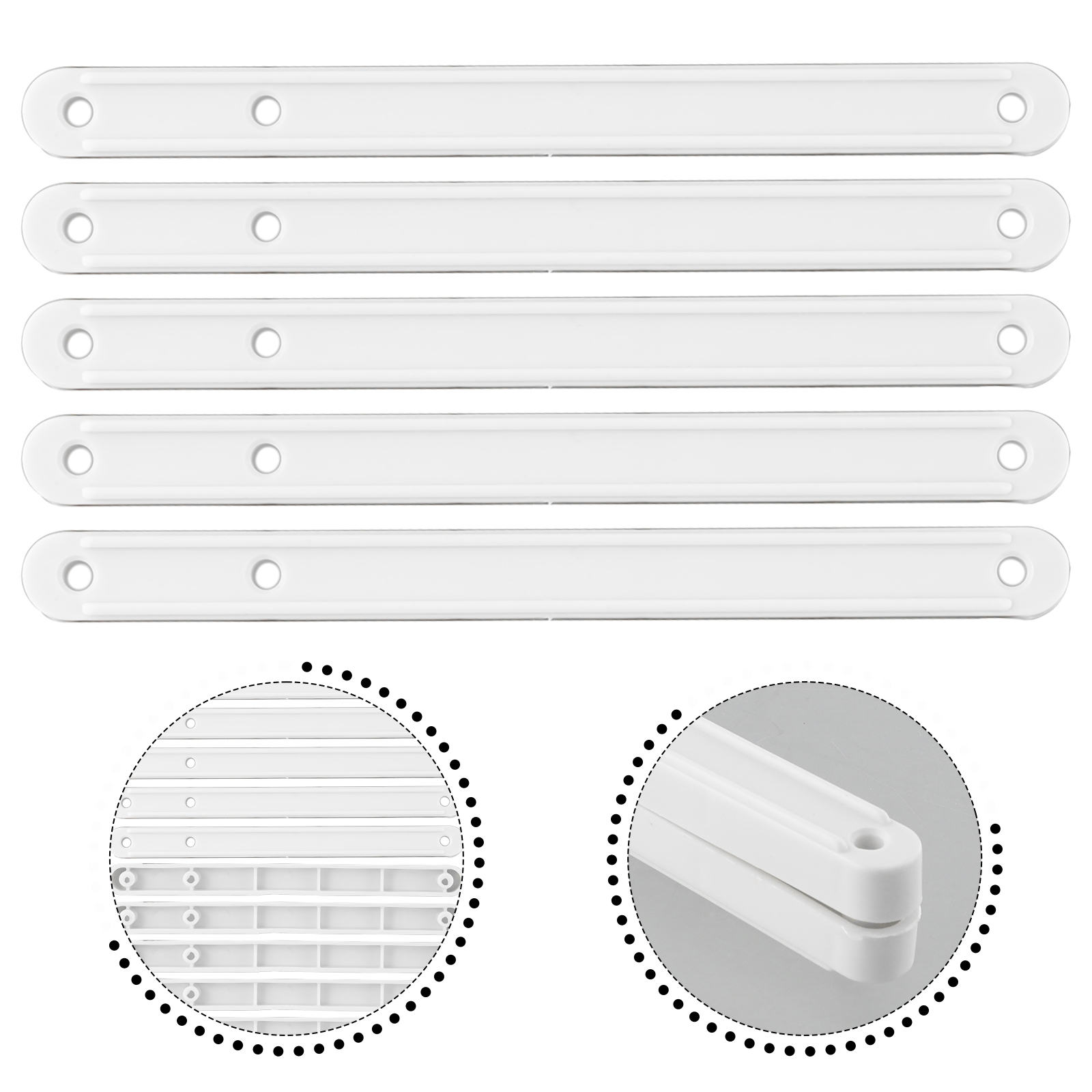 10pcs Draw Rail Plastic Drawer - огляд і ціна Furniture Rails Hardware
