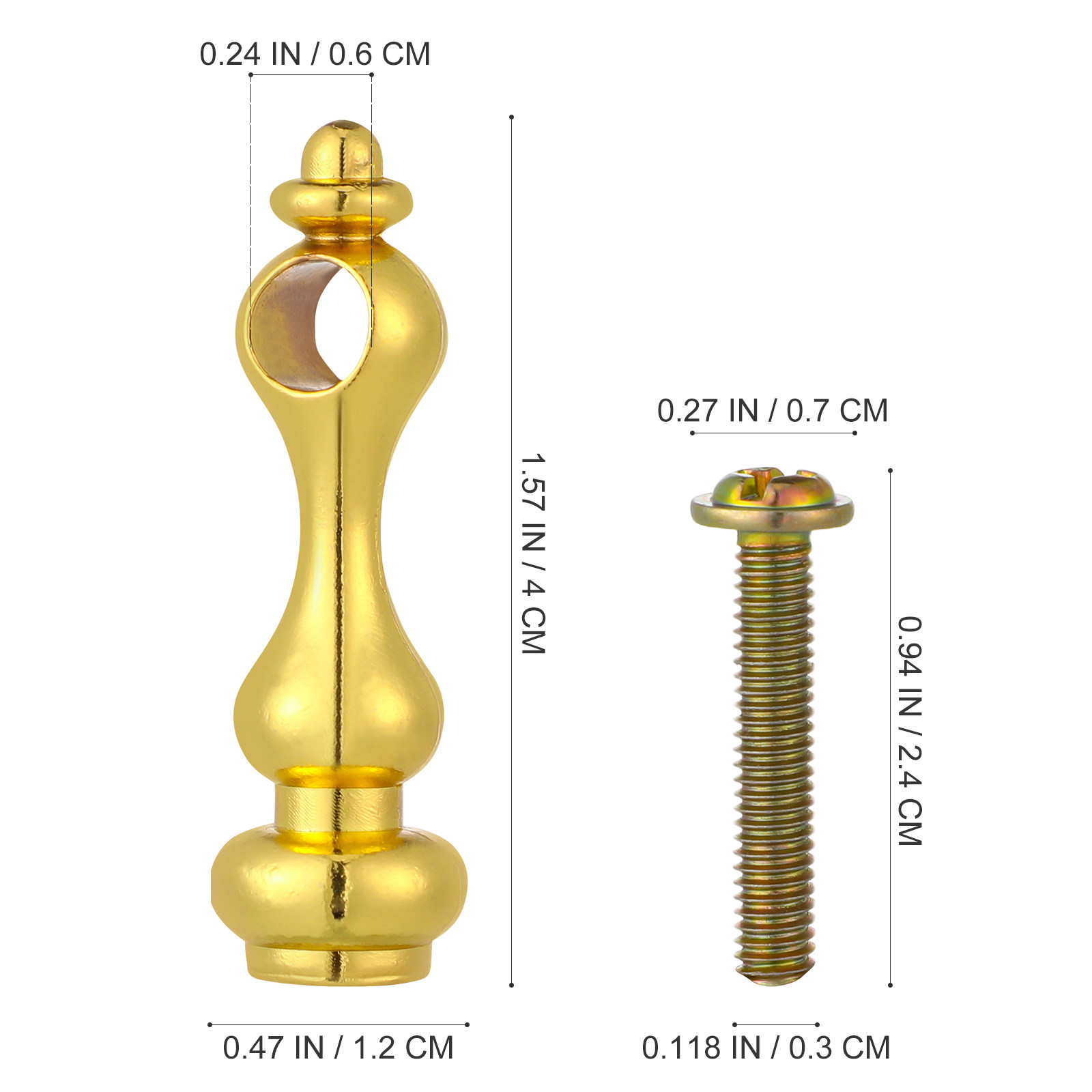 4Pcs Metal Rail Spindles Furni - огляд і ціна Furniture Rails Hardware