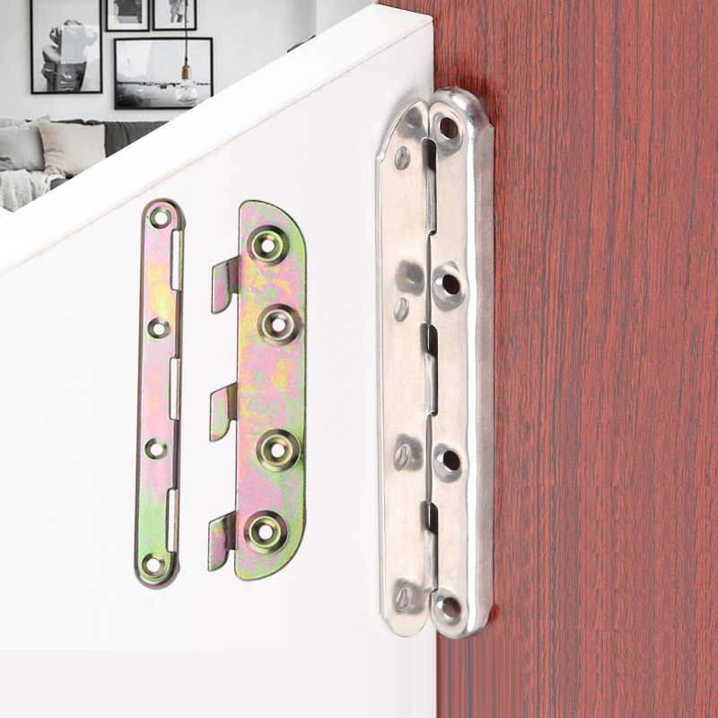 1set 6/8 inch Metal Bed Bracke - огляд і ціна Furniture Rails Hardware