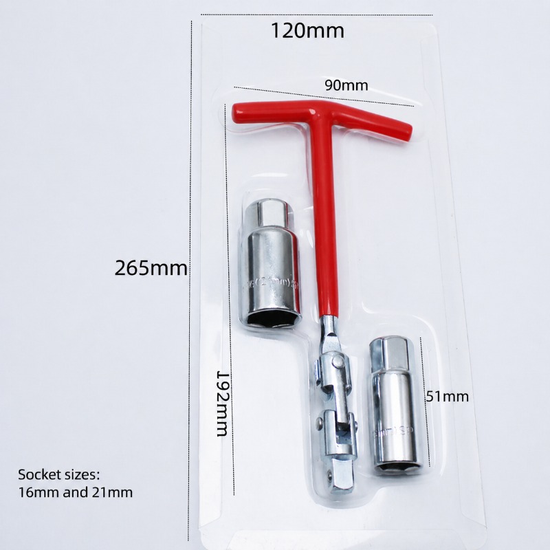 16mm 21mm Spark Plug Socket Wr - огляд і ціна Furniture Hardware Connectors