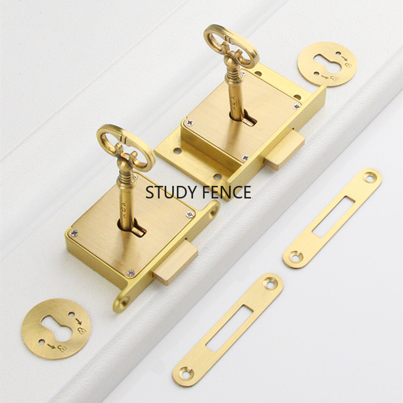 1PC Antique Metal Drawer Lock  - огляд і ціна Furniture Hardware Accessories