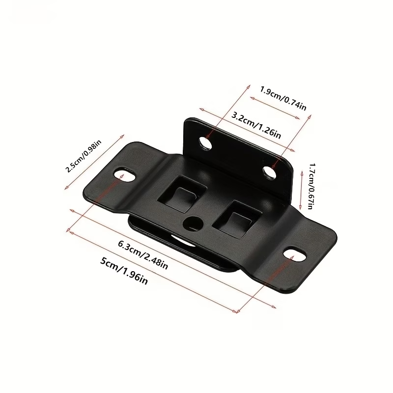 4PCS Metal Fixing Buckle Two i - огляд і ціна Furniture Hardware Connectors