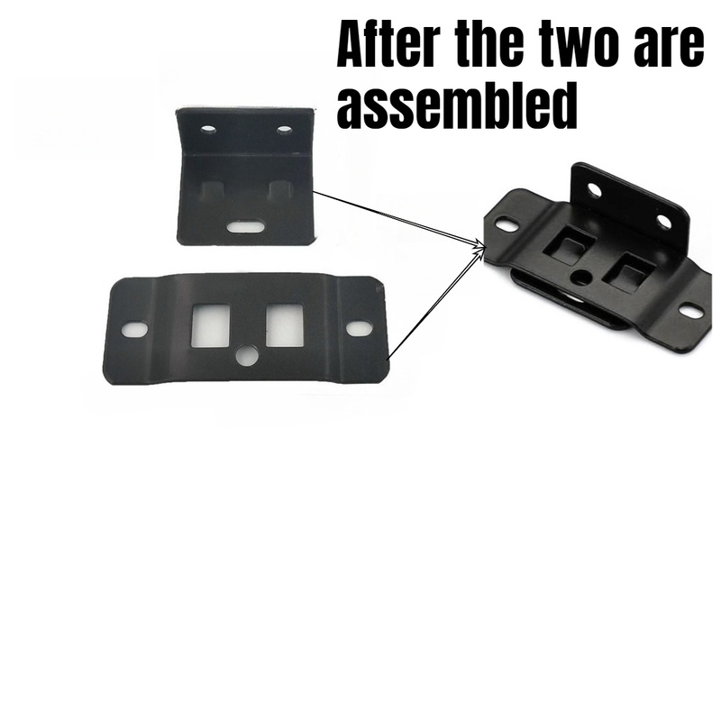 4 Sets 2-in-1 Metal Fixing Cli - огляд і ціна Furniture Hardware Connectors