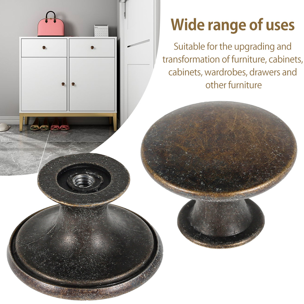 12PCS Retro Pull Handles Bronz - огляд і ціна Furniture And Kitchen Hardware Fitting